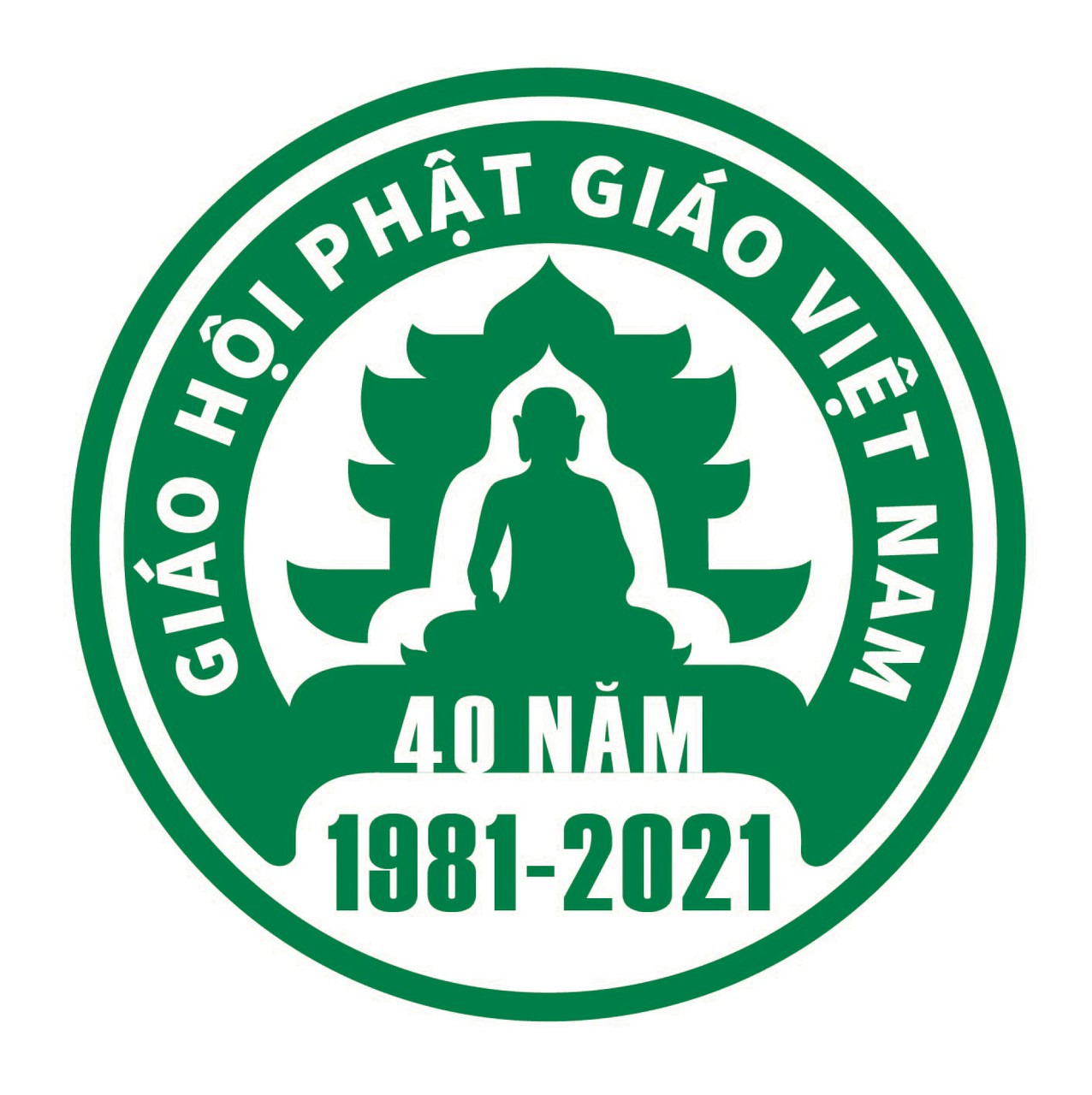 Logo chính thức của Đại lễ kỷ niệm 40 năm thành lập Giáo hội