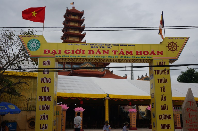 Đại Giới đàn Tâm Hoàn – Bình Định 2017