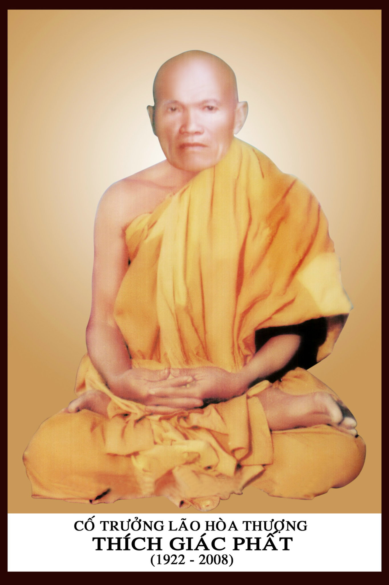 Tiểu sử Trưởng lão Thích Giác Phất 1922 – 2008 