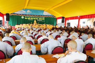 Giới tử dự kỳ khảo hạch Đại giới đàn Trí Hải-Bích Liên