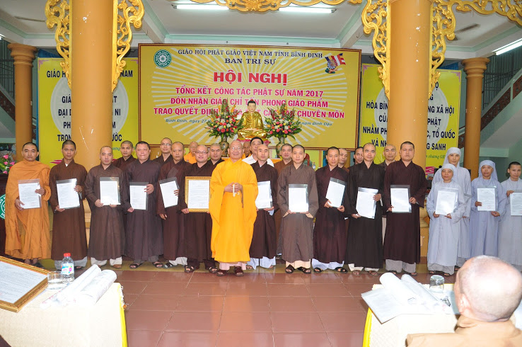 Danh sách giảng sư Ban hoằng pháp Bình Định