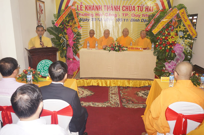 Lễ Khánh Thành chùa Từ Hải, Tp. Quy Nhơn.
