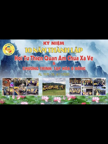 Quy Nhơn: Chùa Xá Vệ kỷ niệm 10 năm thành lập Hội từ thiện Quan Âm