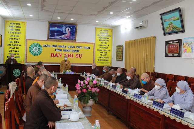 Ban Thường trực Ban Trị sự tỉnh họp triển khai Phật sự