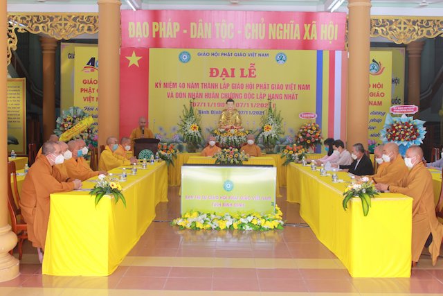 Phật giáo Bình Định tổ chức Đại lễ kỷ niệm 40 năm thành lập Giáo hội trực tuyến