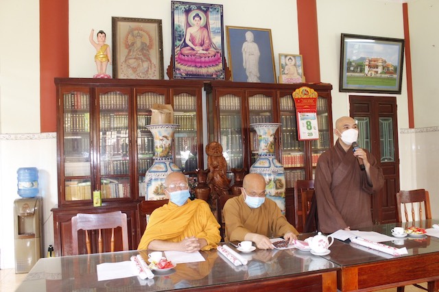 Tuy Phước: Ban Trị sự họp triển khai Phật sự cuối năm 2021-Tân Sửu