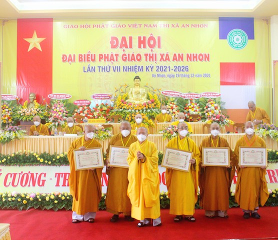 Đại hội Đại biểu Phật giáo thị xã An Nhơn lần thứ VII nhiệm kỳ 2021 - 2026