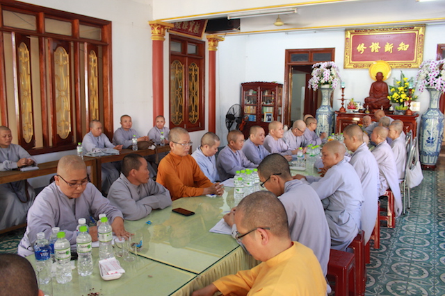 Phân ban Ni giới tỉnh Bình Định họp mặt đầu năm Tân Sửu