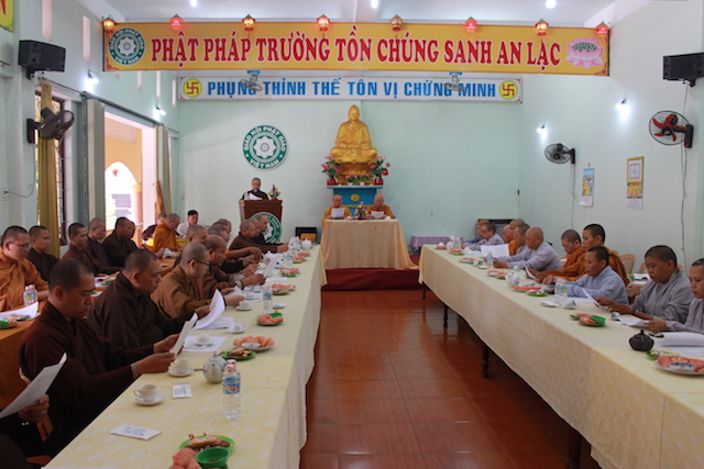 Quy Nhơn: Ban Trị sự Phật giáo hội nghị hiệp thương nhân sự Đại hội nhiệm kỳ 2021-2026