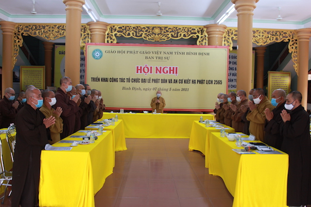 Hội nghị triển khai công tác tổ chức Phật đản và An cư kiết hạ Phật lịch 2565