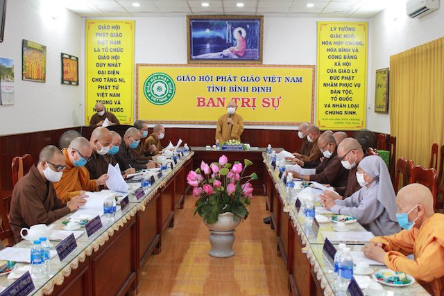 Ban Thường trực Ban Trị sự tỉnh họp thường kỳ ngày 11/5 Tân Sửu