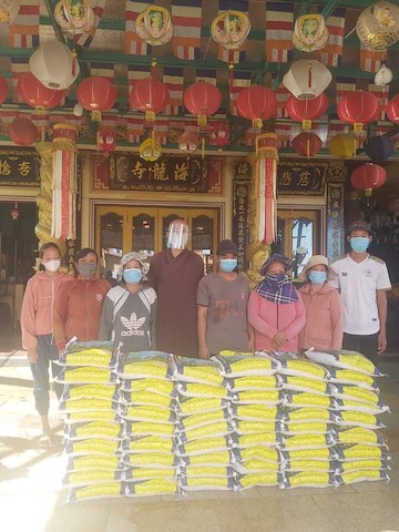 Quy Nhơn: các tự viện phát quà từ thiện nhân mùa Vu lan PL. 2565