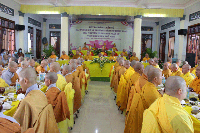 Quy Nhơn: Trang nghiêm Lễ Đại tường cố NT. Thích Nữ Hạnh Giáo tại chùa Phổ Minh