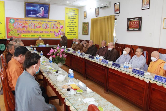 Ban Thường trực Ban Trị sự gặp mặt đầu Xuân Nhâm Dần