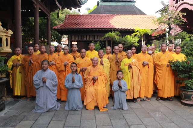 Quy Nhơn: Chư Tăng An cư mùa hạ tại tổ đình Minh Tịnh
