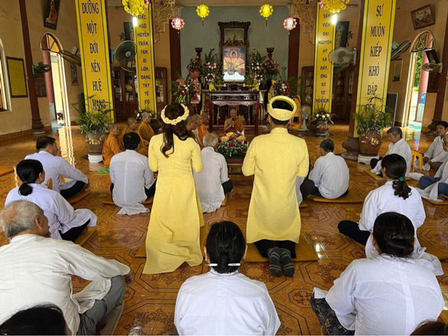 An Nhơn: Lễ Hằng thuận tại Tịnh xá Ngọc Duyên.