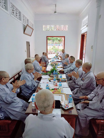 Phân ban Ni giới tỉnh Bình Định họp lần đầu sau Đại hội